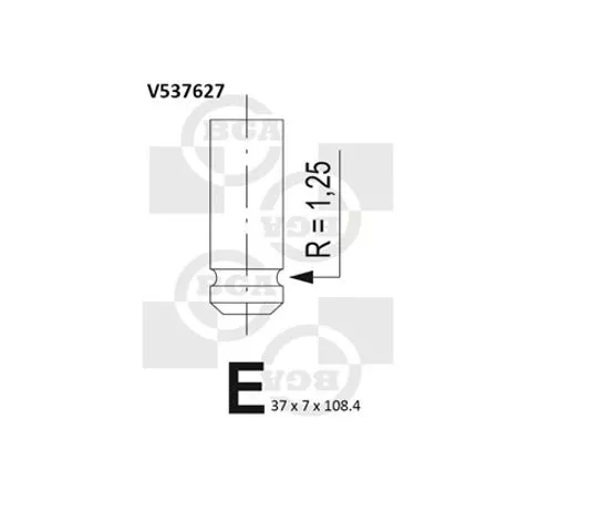 INLET / EXHAUST VALVES TORO GROUNDSMASTER 3000D PEUGEOT TUD5 ENGINE