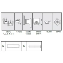 CONROD BEARING FOR SPRINTER V6 3.0L DIESEL OM642 2500 3500 (6 PAIRS) (2007-2017)