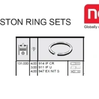 PISTON RING VOLVO D 12 A EURO 2 ENGINE